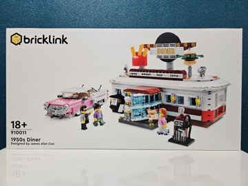 NOWE LEGO BrickLink 910011 - Restauracja z lat 50