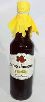 Syrop malinowy, z malin, domowy, poj. 500 ml