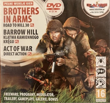 Gry CD-Action DVD nr 179: Brothers In Arms