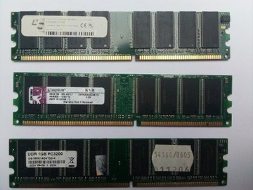 Pamięć RAM 3GB DDR1