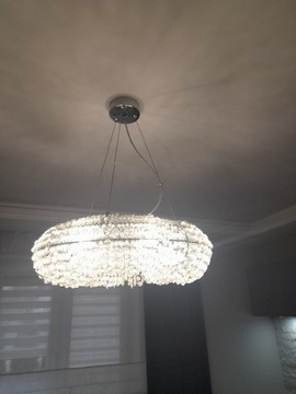 Lampa z kryształków fi50