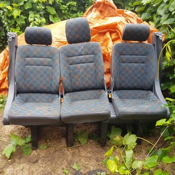 Mercedes VITO W638 fotele 2 rzad 3 zderzak stelaze