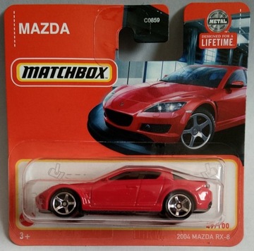 Matchbox  2004 Mazda RX-8 . 2024 r.