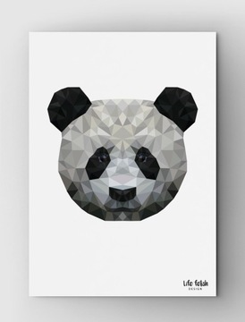 Plakat z pandą