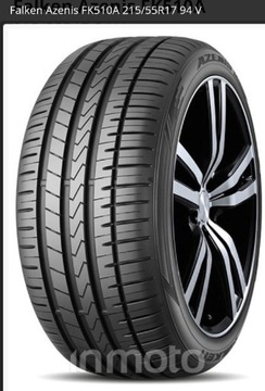 OPONY letnie 4szt Falken Azenis FK510A 215/55R17