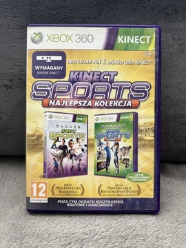 KINECT SPORTS NAJLEPSZA KOLEKCJA POLSKI DUBBING Microsoft Xbox 360