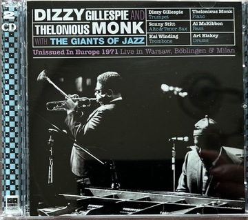 Dizzy Gillespie Thelonious Monk The Giants 2 CD