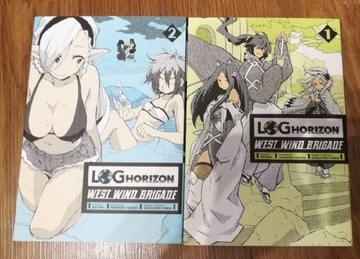 Manga Log Horizon tomy 1-2
