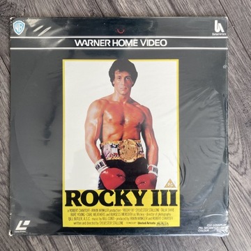 Rocky 3 Stallone NOWY laserdisc