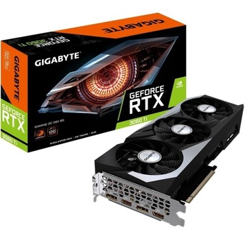 RTX 3060Ti Gigabyte Gaming najlepsza wersja 3x FAN