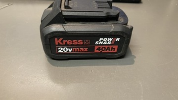 Akumulator bateria KRESS 20V jak nowa 4Ah