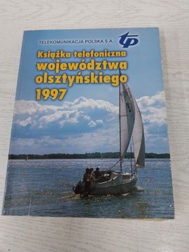 Książka telefoniczna woj. olsztyńskiego 1997