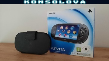 PS Vita BOX 64GB Henkaku + Akcesoria PlayStation KONSOLOVA !
