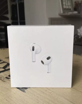 Słuchawki Apple AirPods 3 Nowe