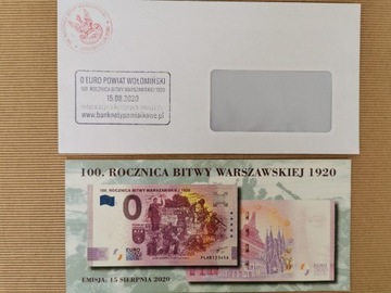 0 euro - 100 rocznica Bitwy Warszawskiej 1920