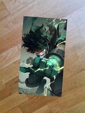 Plakat 21x29cm My Hero Academia anime manga unikat