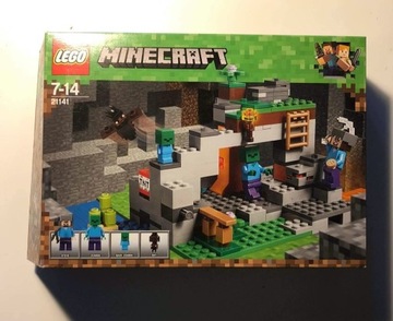 Lego Minecraft 21141 Jaskinia Zombi