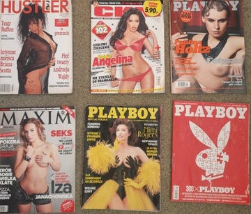 Magazyn Erotyczny  ,,Playboy" i inne 6 szt.