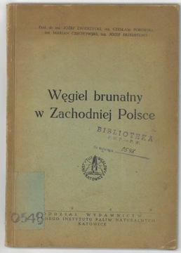 Węgiel brunatny w Zachodniej Polsce - 1949
