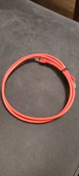Kabel do internetu RJ45 1 metr czerwony