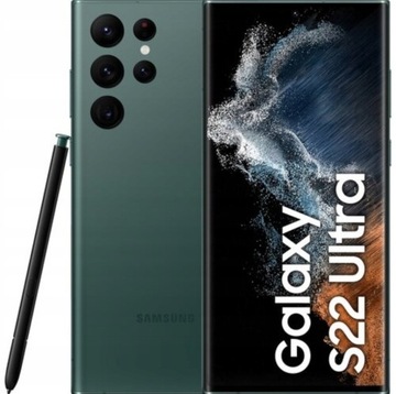 Samsung Galaxy S 22 ULTRA 256 GB/12GB ZIELONY na gwarancji producenta 