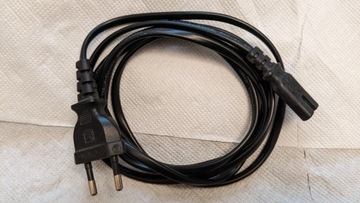 Kabel zasilający EURO-C7 2-pin ósemka