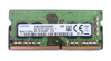 Pamięć RAM DDR4 8GB HP ProBook 430 G7 L46598-002