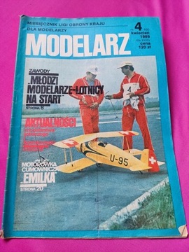 Czasopismo Modelarz 4/1989