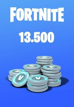 13500 V-Bucks na twoje konto 