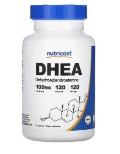 Nutricost DHEA 100mg 120 kapsułek - szybka wysyłka