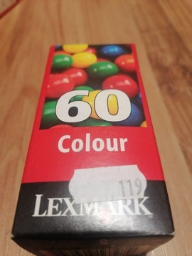 Lexmark 60 colour oryginał 