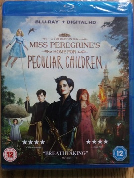 Miss Peregrines bluray nowy