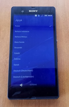 Sony Xperia Z C6603 LTE Czarny