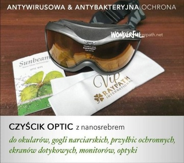 Antyparny Czyscik do okularów, gogli narciarskich 