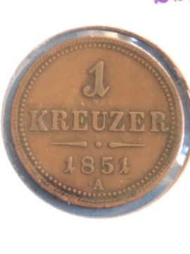 Austria 1 Krajcar 1851 A