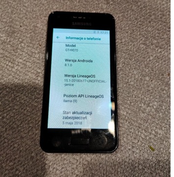 Samsung Galaxy S Advance GT-i9070 Android 8.1