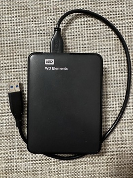 Zewnętrzny dysk HDD 2,5” - 2TB WD Elements