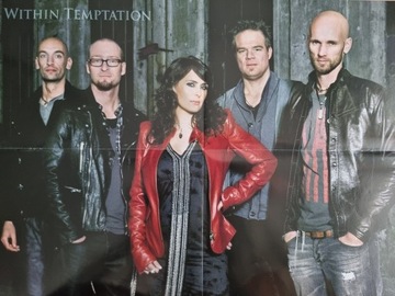 Plakat WITHIN TEMPTATION z 2011 - Format A2 - NOWY