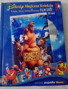 DISNEY MÓJ BRAT NIEDŹWIEDŹ DVD 