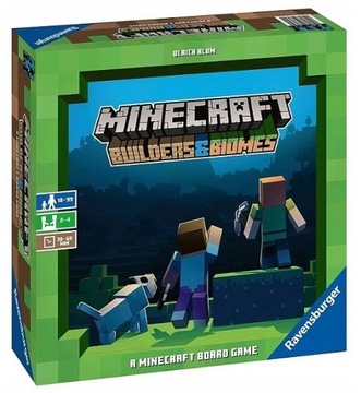 Minecraft Builders & Biomes Gra planszowa 