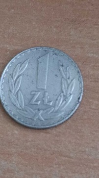 Polska 1 złoty 1978 bzm