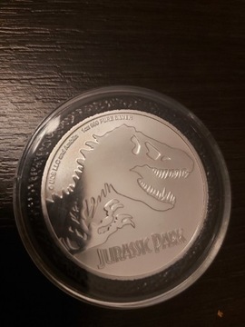 Jurassic Park Ag 1 oz