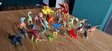 Figurki dinozaury zestaw
