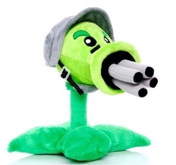 MASKOTKA PLUSZAK PLANTS VS ZOMBIE PEASHOOTER 30CM