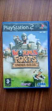 WORMS FORTS UNDER SIEGE PlayStation 2 PS2