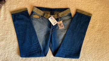 Męskie spodnie jeansowe Straight Up r W32/L32-nowe