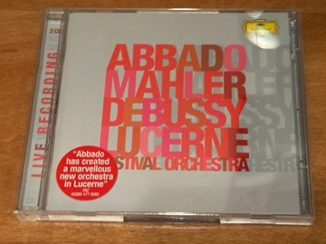 Mahler 2 / Debussy La Mer Abbado 1 cd