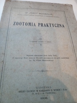 ZOOTOMIA PRAKTYCZNA 1908