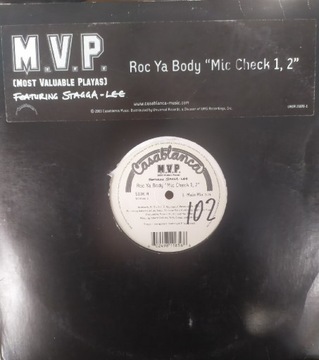 M.V.P. Roc Ya Body "Mic Check 1,2" singiel winyl