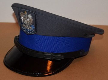 Czapka Garnizonowa Policja - rozmiar 54